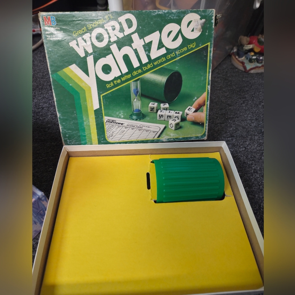 Word Yahtzee Game - Green